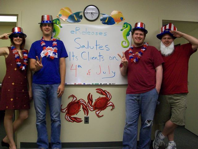 Happy Fourth of July from eReleases Press Release Distribution
