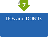 DOs and DON'Ts