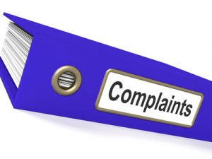 Complaints File Shows Complaint Reports And Records